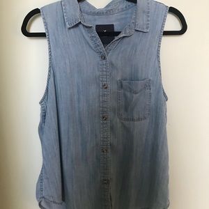 American Eagle Denim Tank